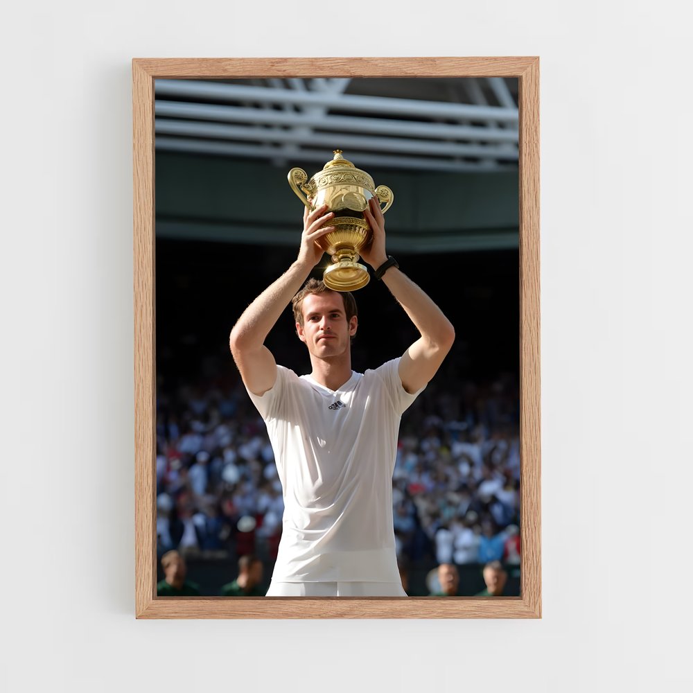 Poster Andy de murray – affiche Tennis (vue 4)
